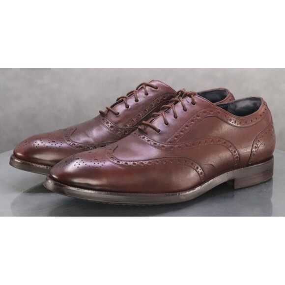 Cole Haan Lewis Grand 2.0 $150 Men\'s Wingtip Oxford Dress Shoes Size 11 M C30000 main image 12